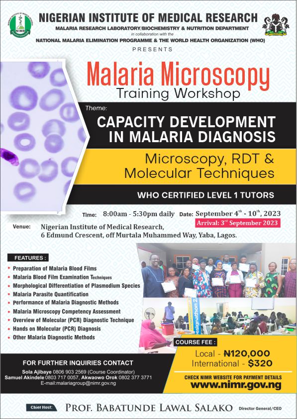 Malaria Microscopy Workshop