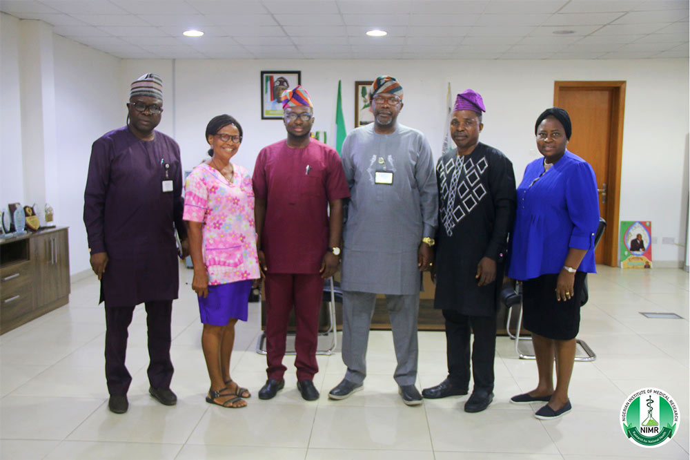 The NANNM Lagos State Council courtesy visit to D.G NIMR